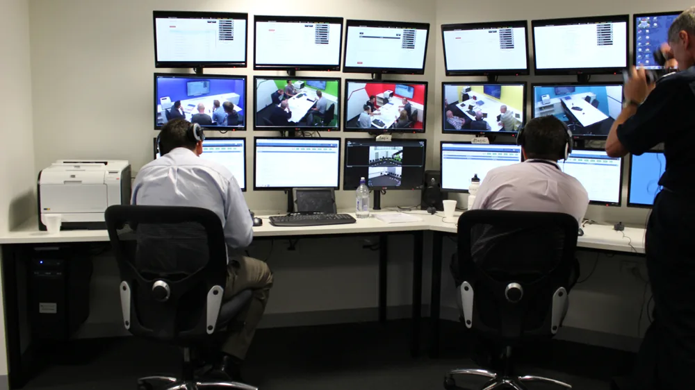 Victoria Police Hydra control room
